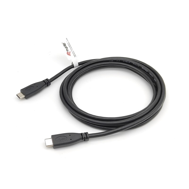 EQUIP 128594 USB 2.0 A auf Micro-B Kabel, 1.0m , M/M, Schwarz